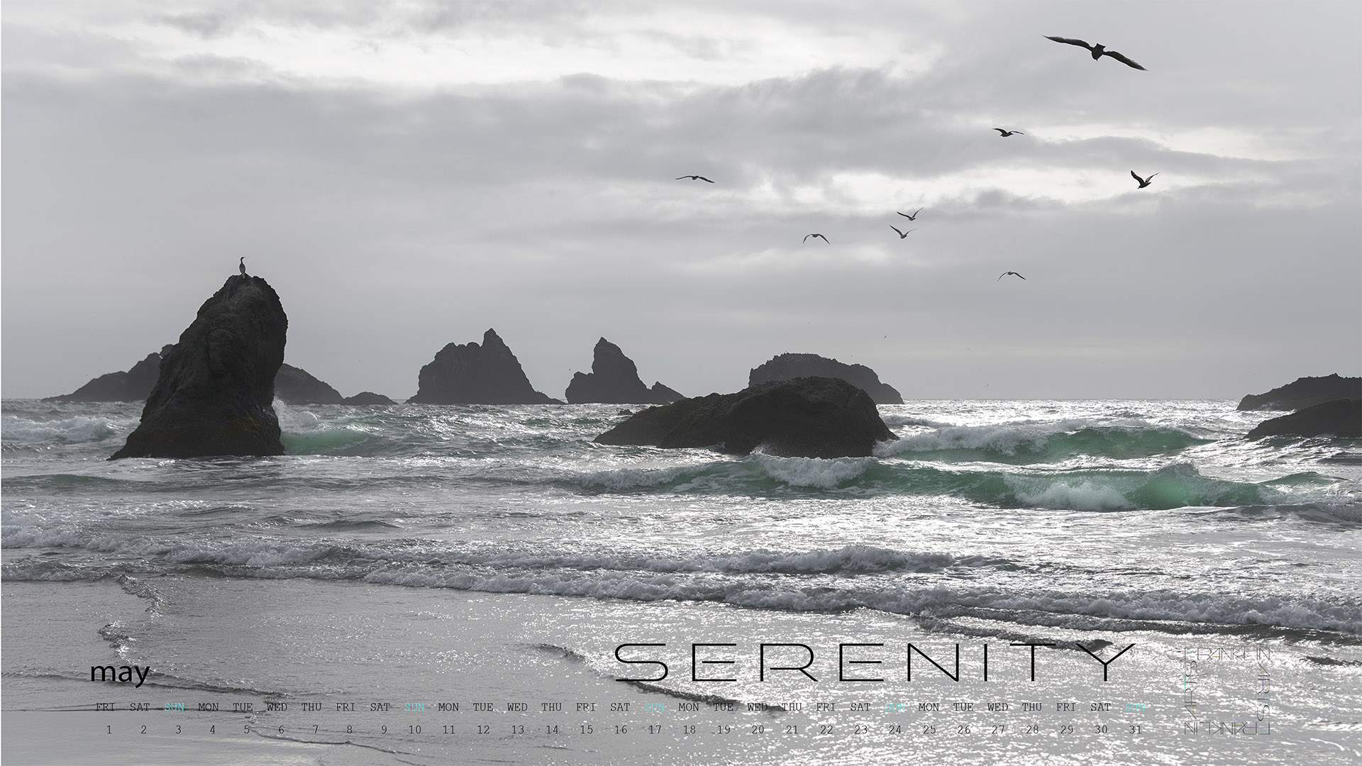 Franklin Arts Wallpaper SERENITY