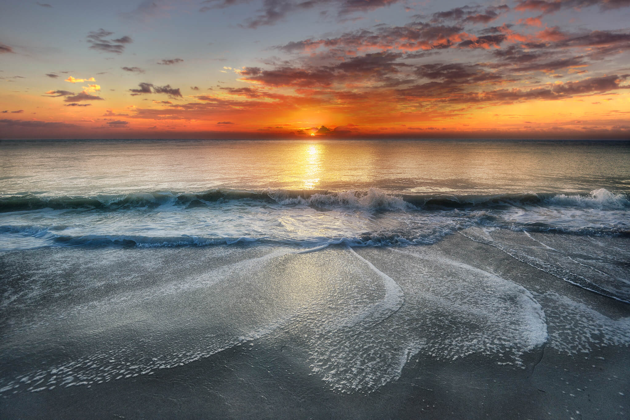 Beach Sunrise Photo