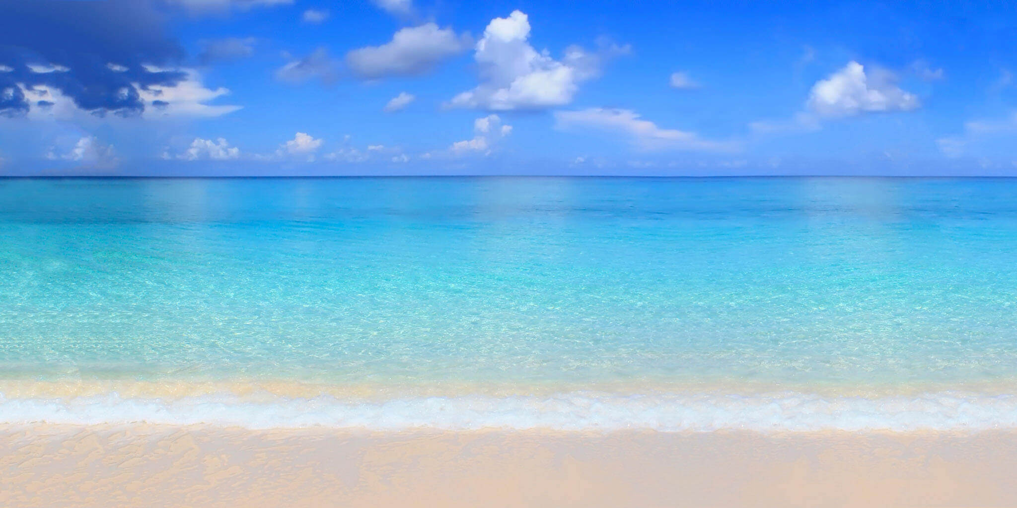 Aqua Colored Water Beach Picture