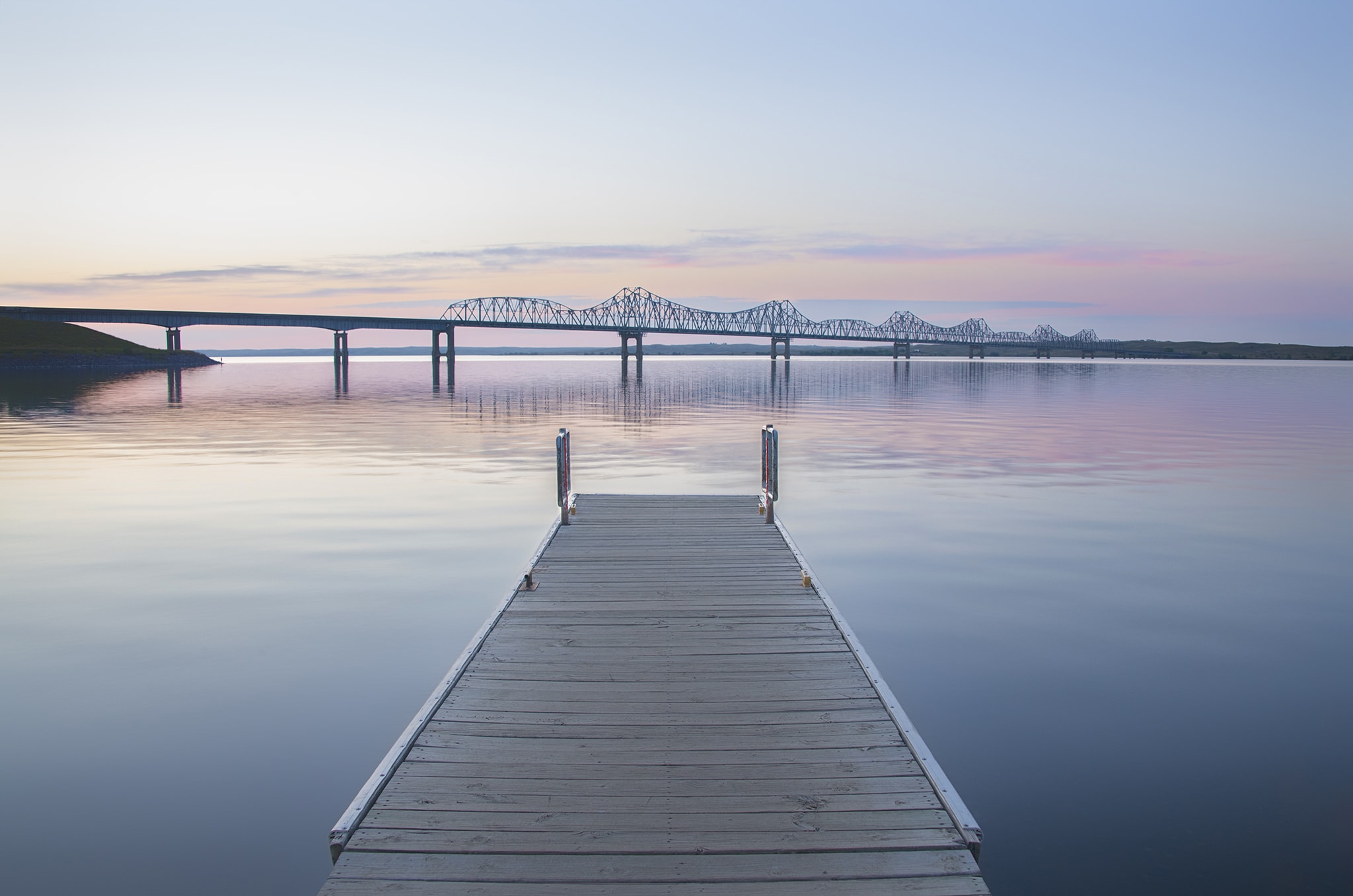 Pier in South Dakota