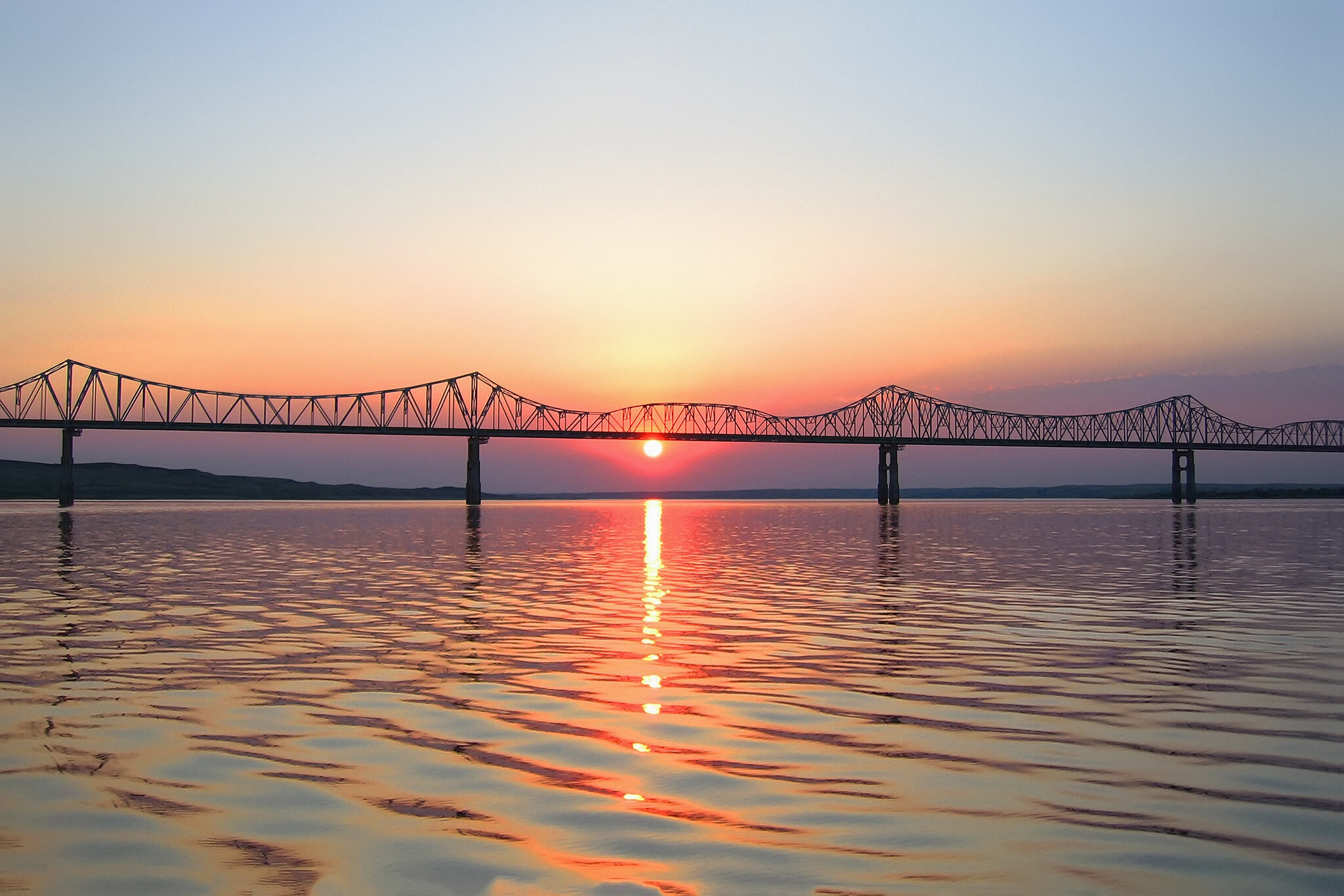 Bridge over Missouri River