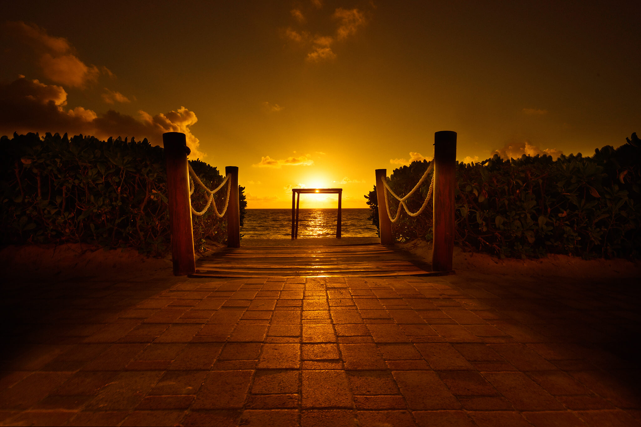 Walkway to the Ocean