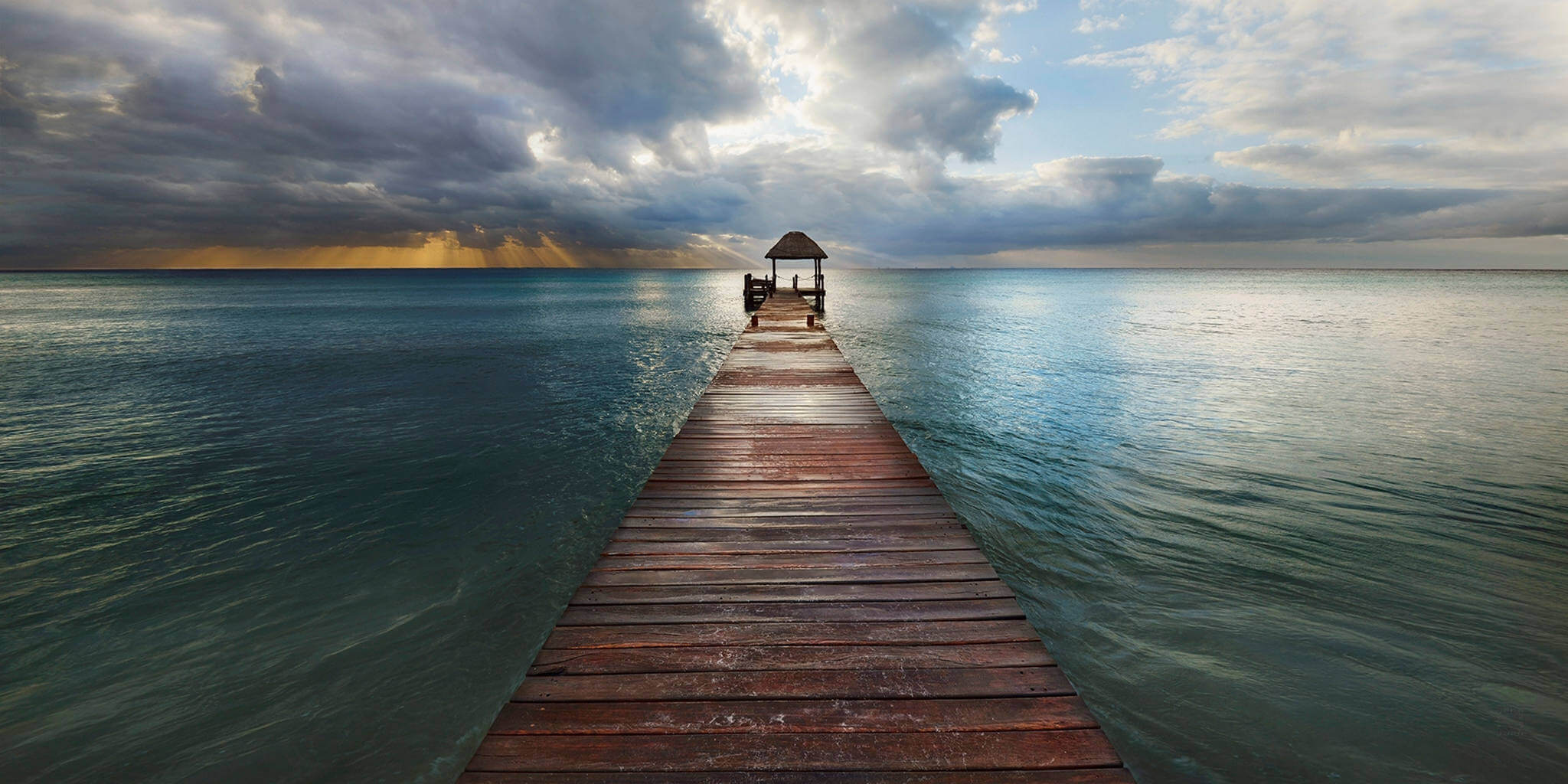 Ocean Pier Sunrise