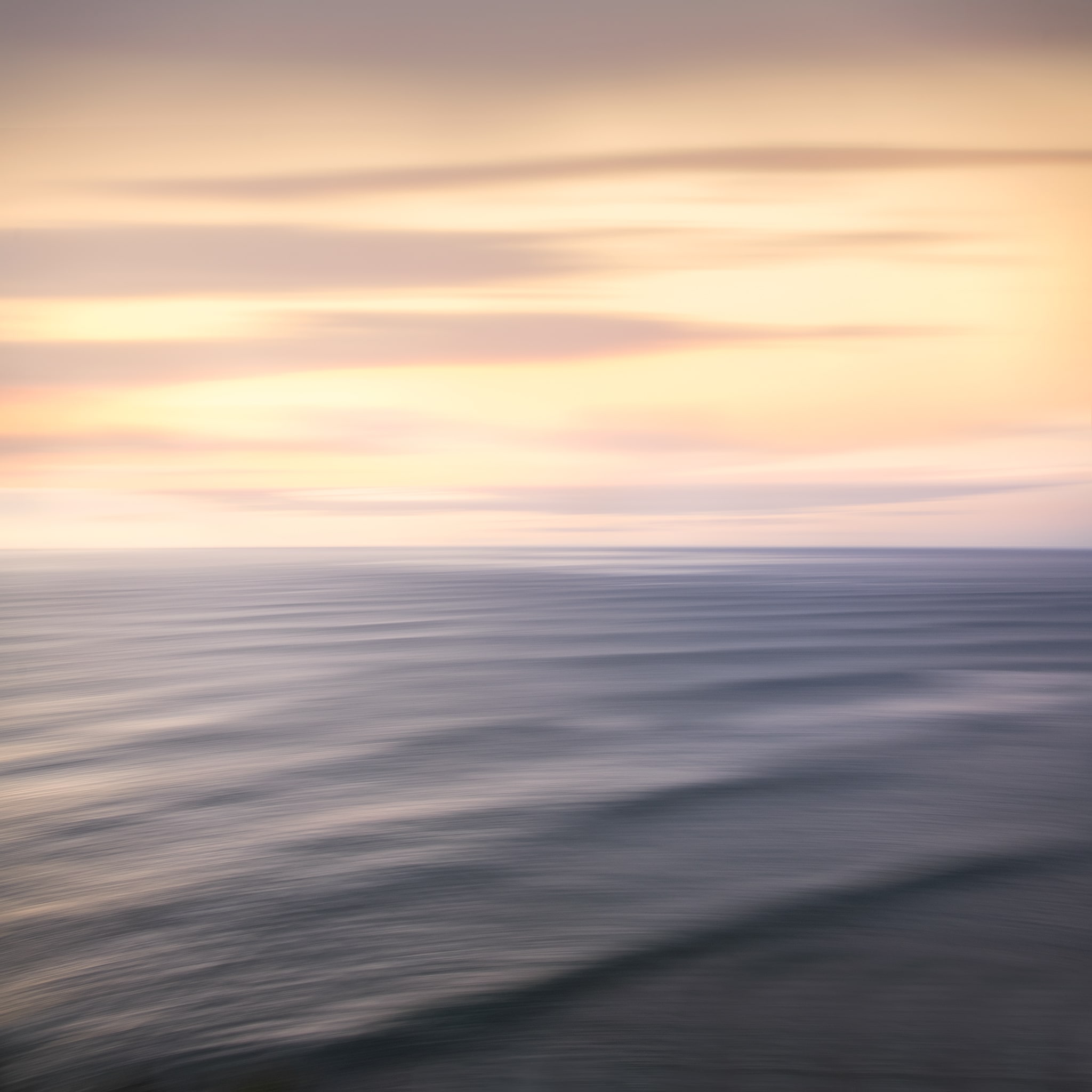 Abstract ICM Beach Photo