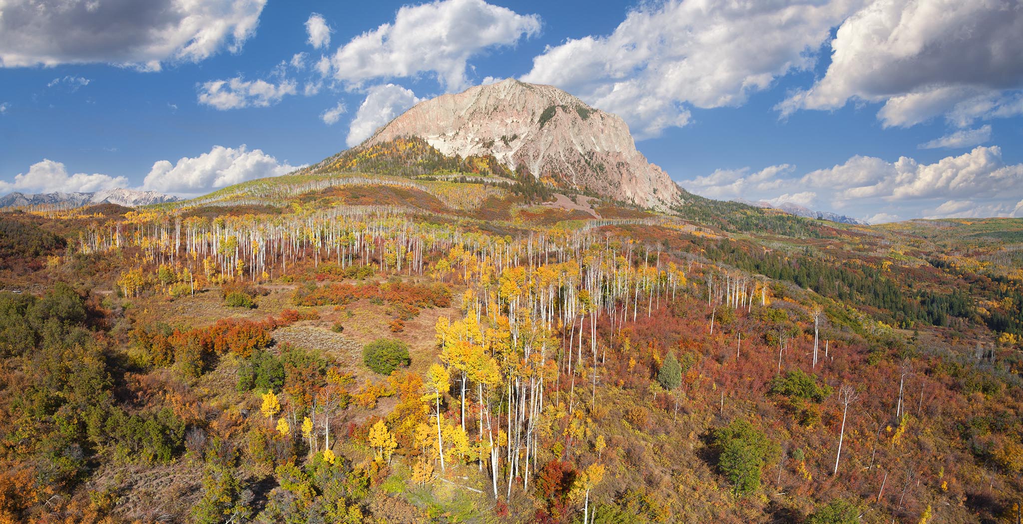 Colorado Fall Picture - Drone Photo