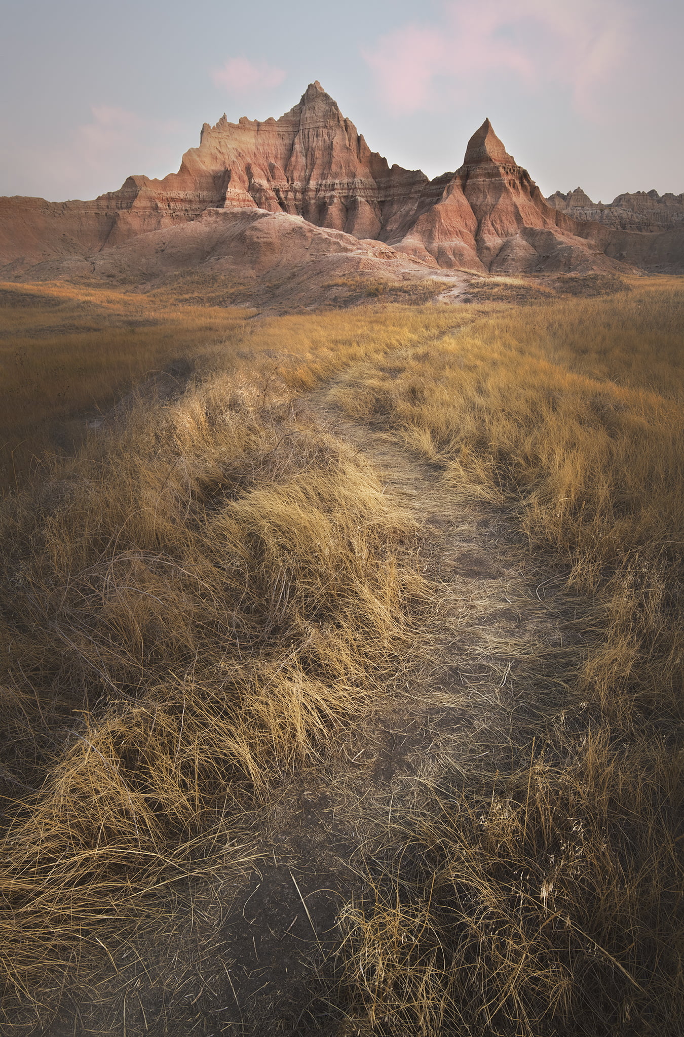 Trail to the Badlands South Dakota