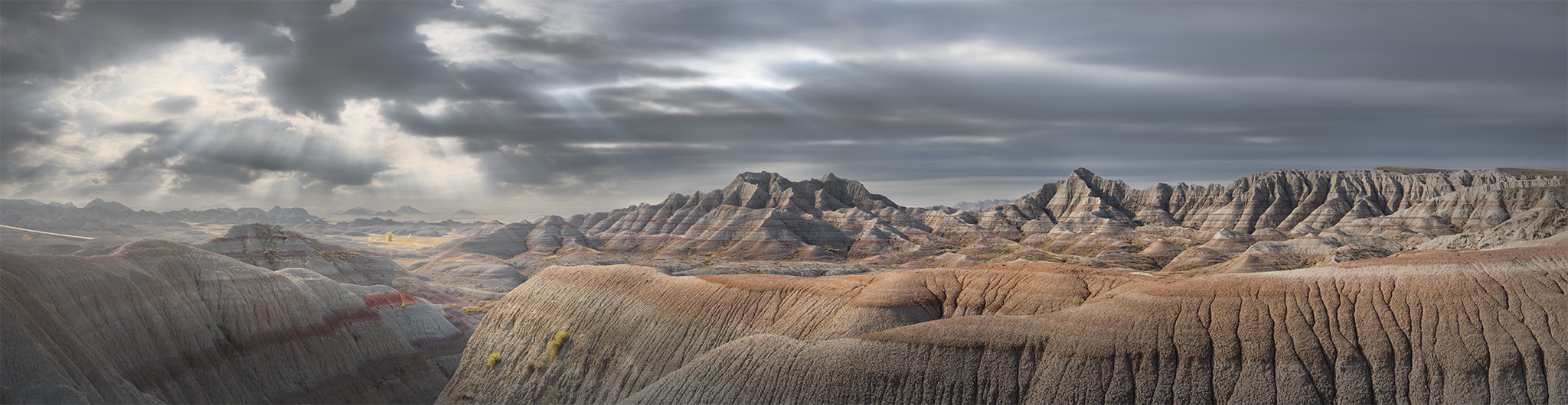 Dramatic Artwork of the Badlands