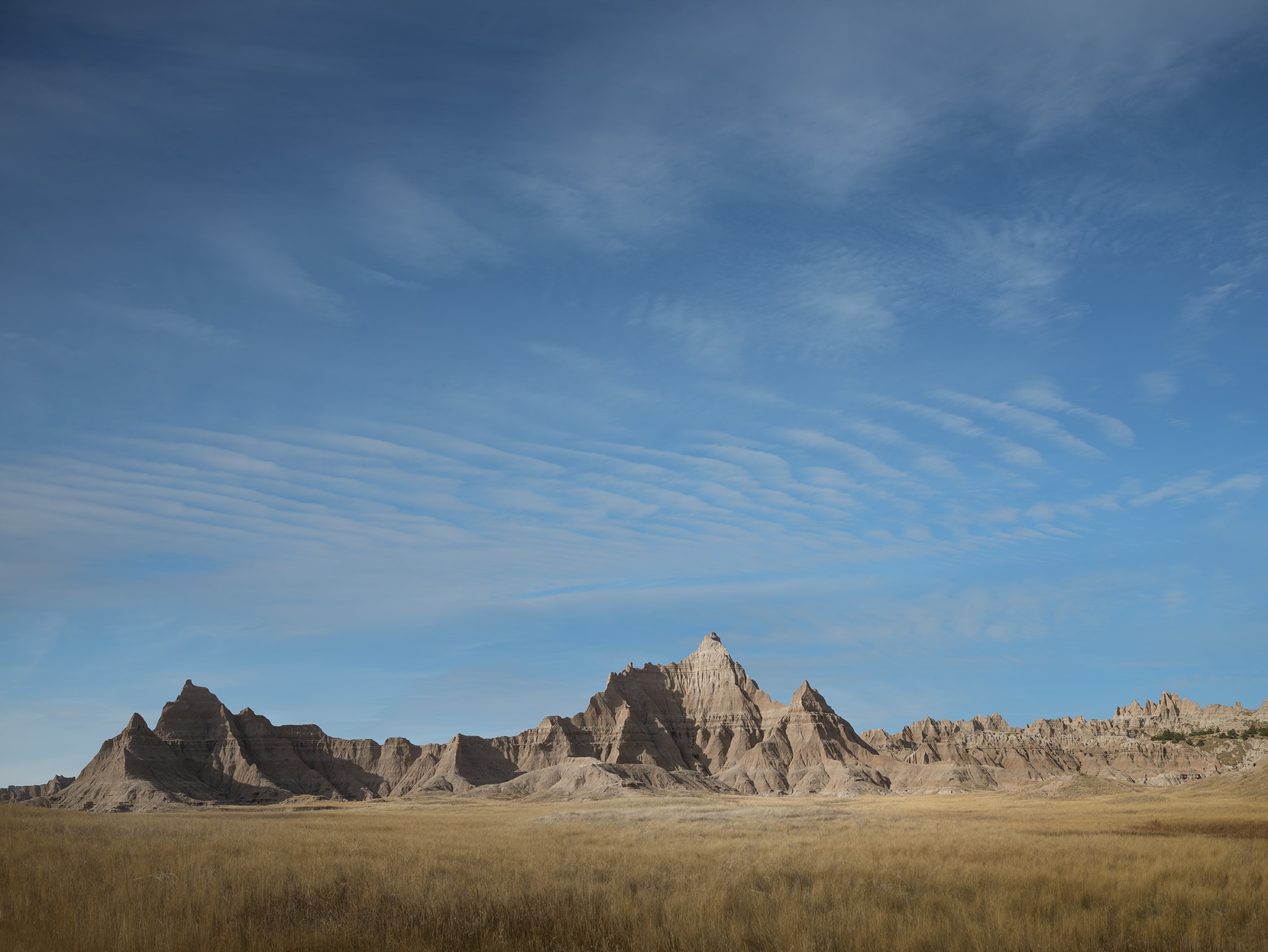 Sky above the Badlands