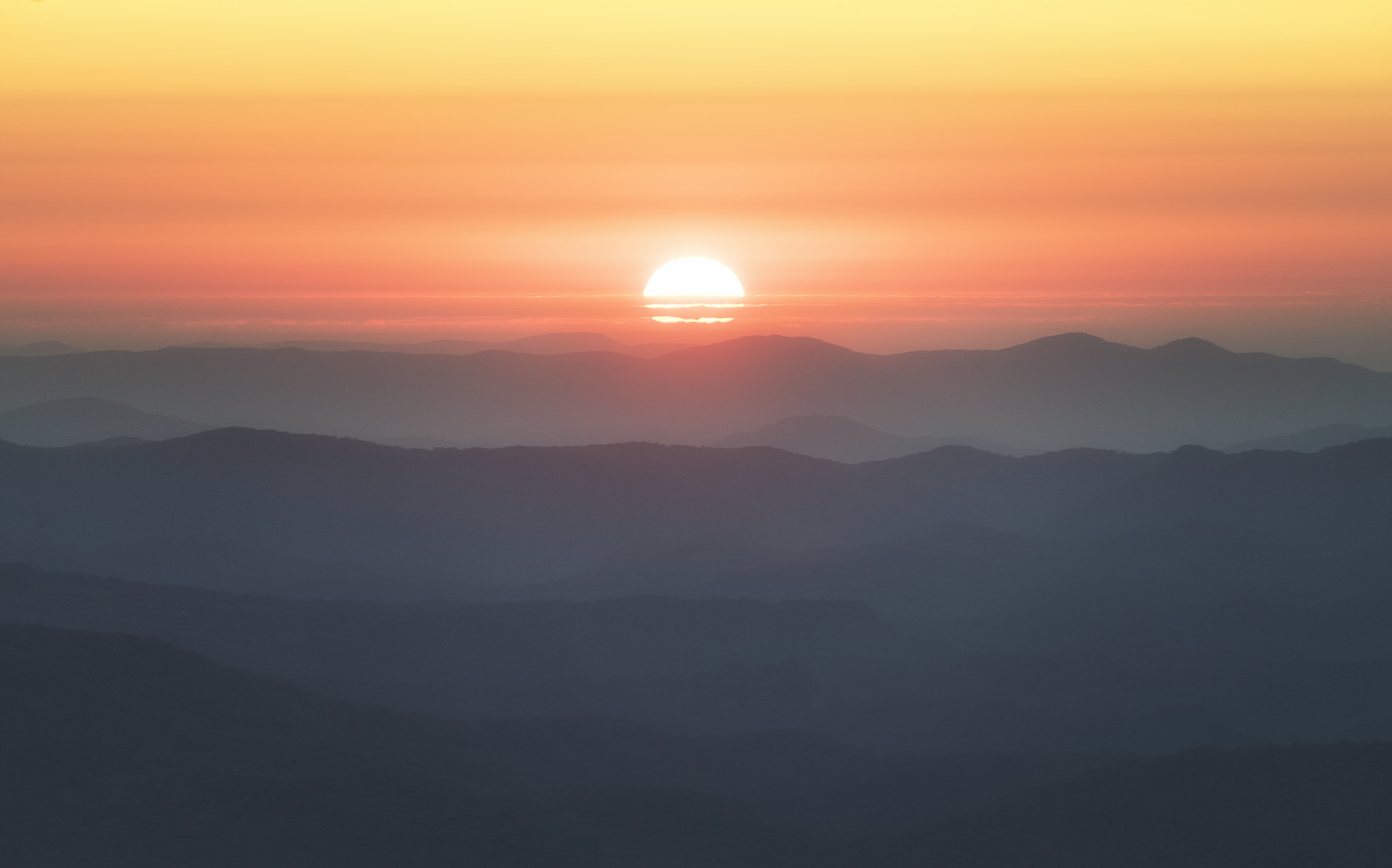 Blue Ridge Parkway Sunrise