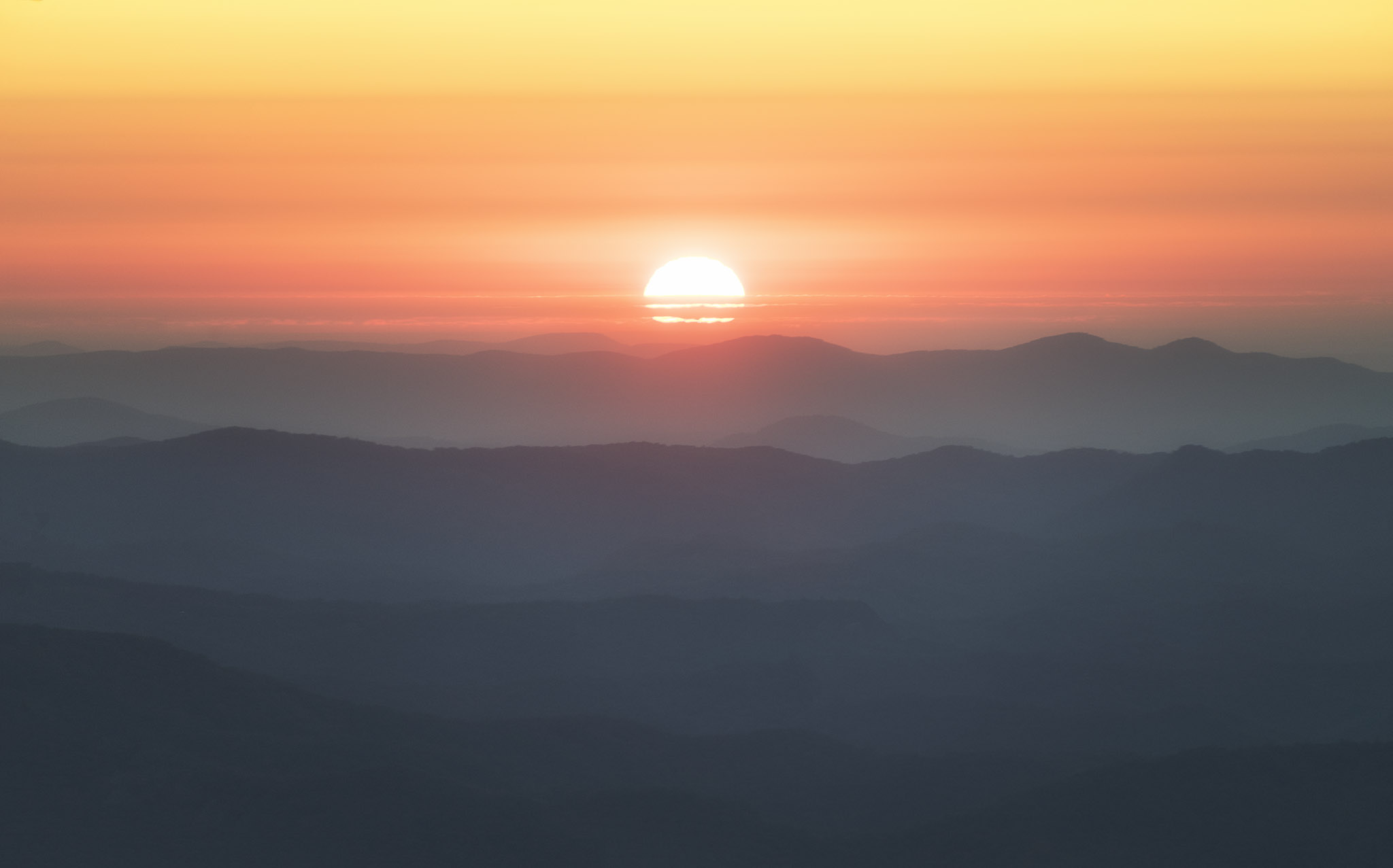 Blue Ridge Parkway Sunrise