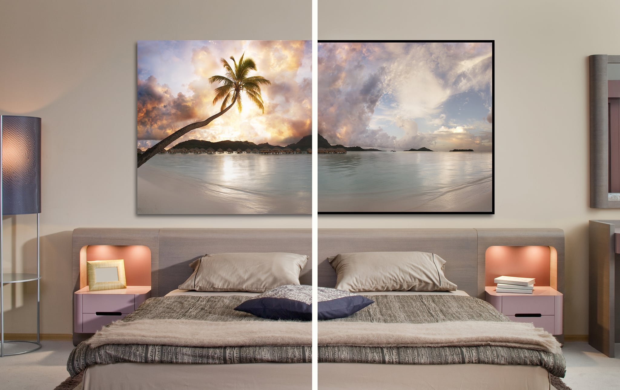 How to Choose Between Canvas and Framed Prints