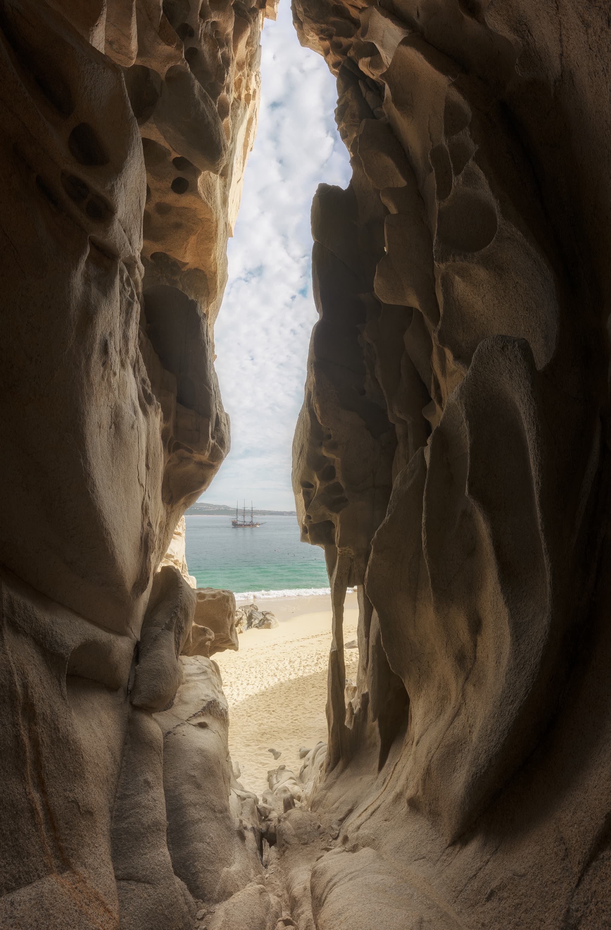 Cave in Cabo San Lucas