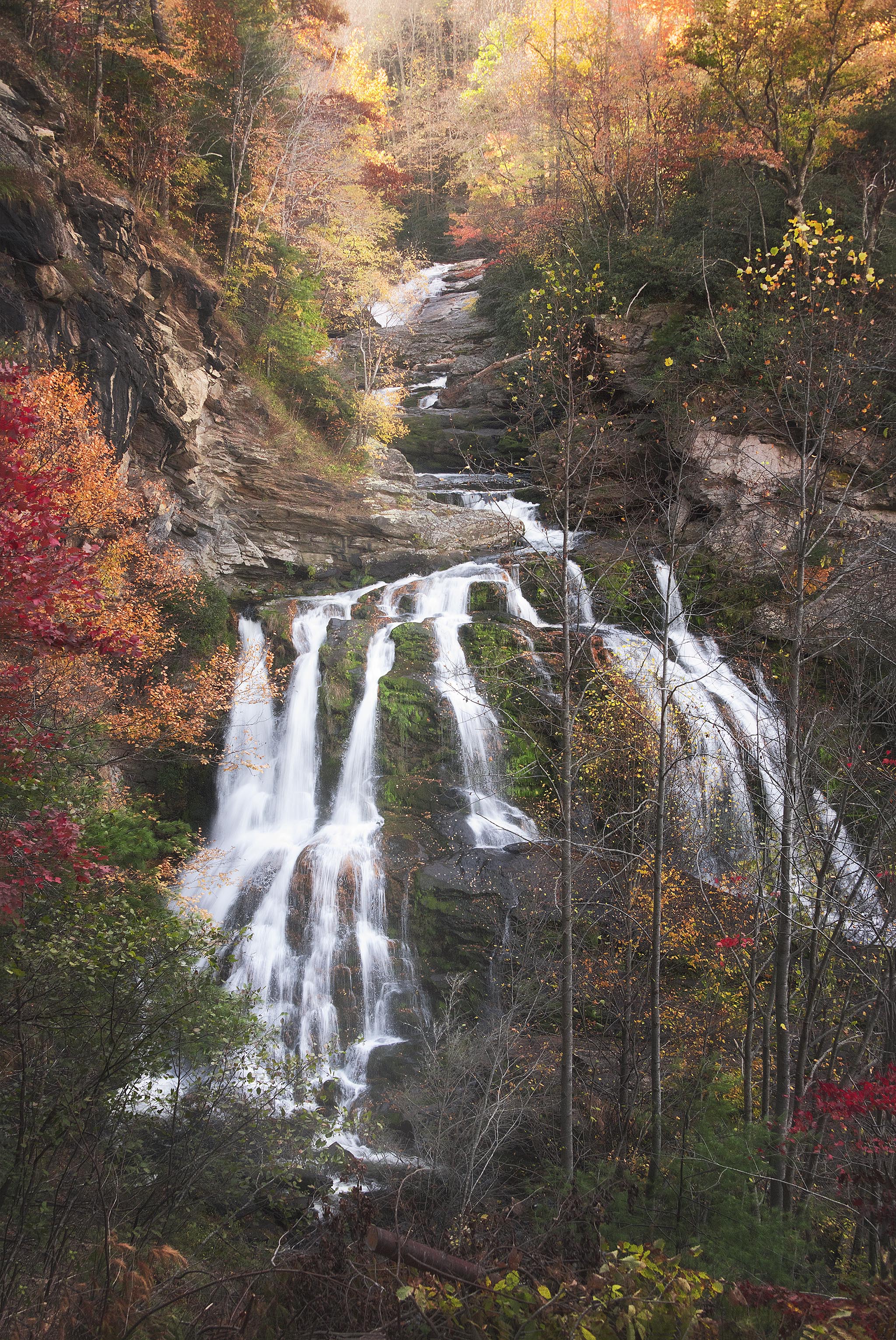 Callasaja Falls in Fall