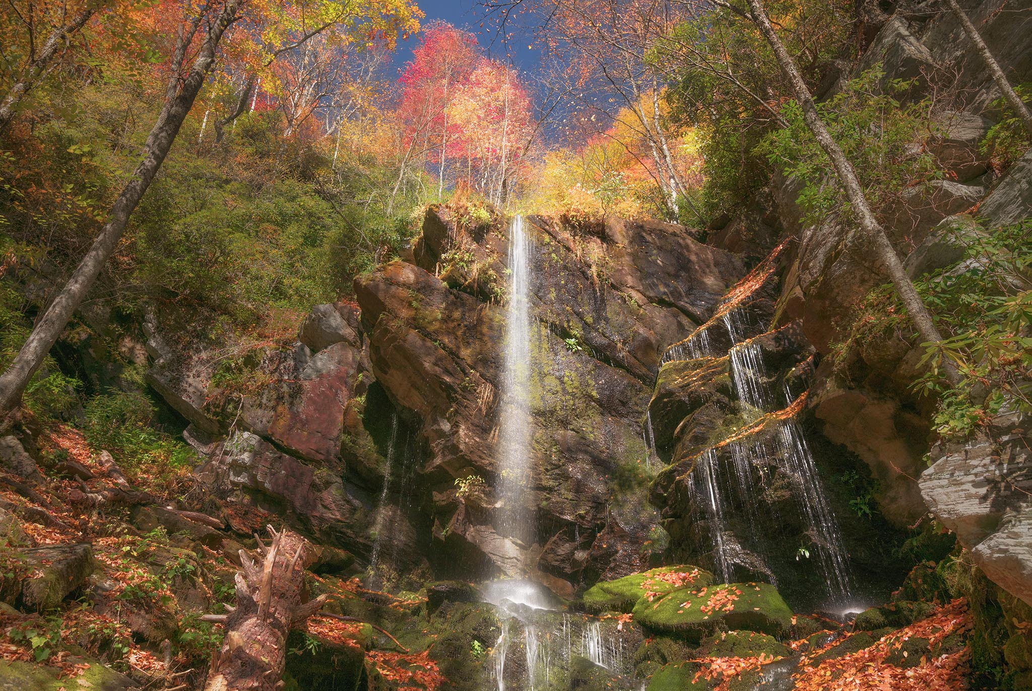 English Falls in North Carolina