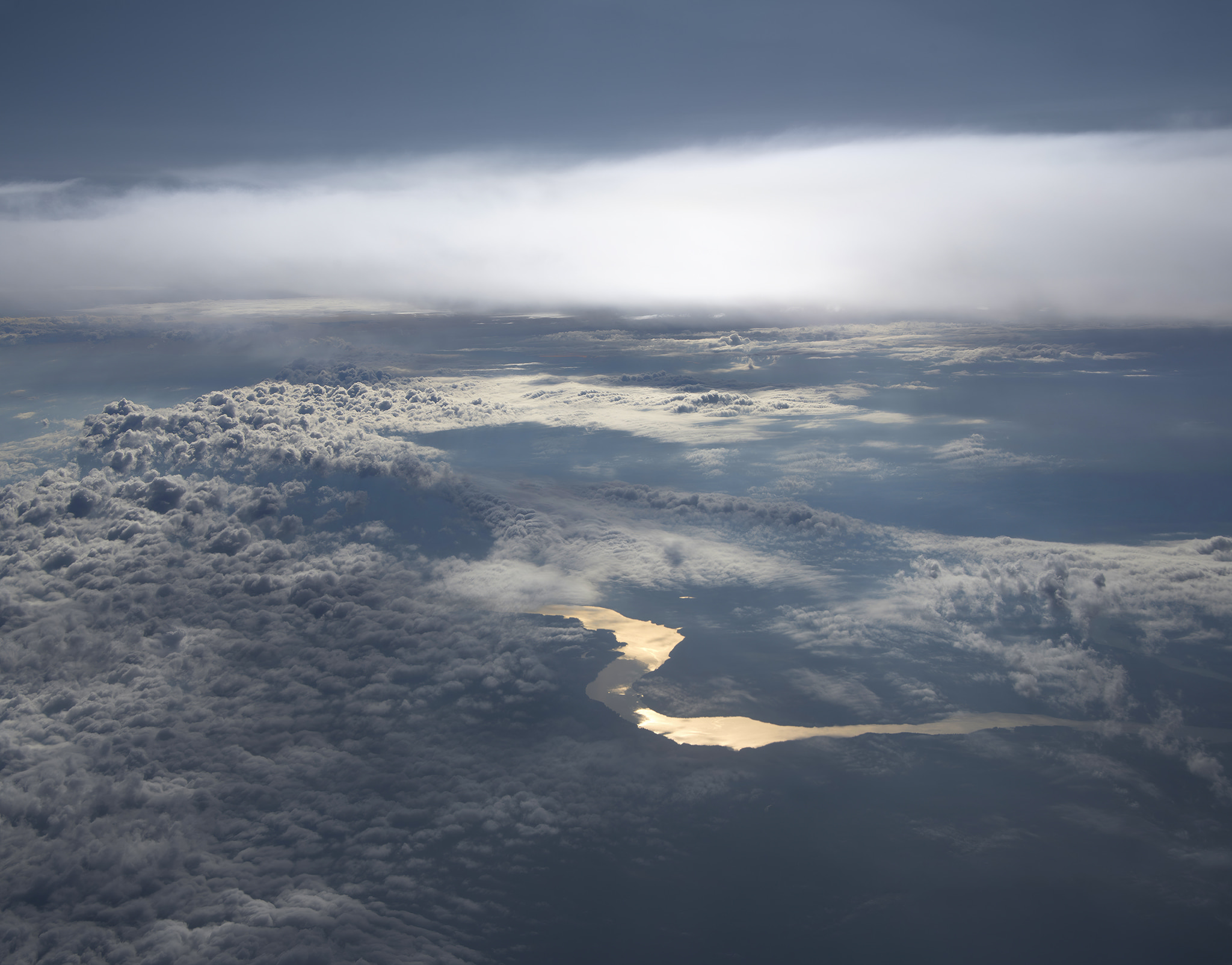 Curvy River Aerial Picture