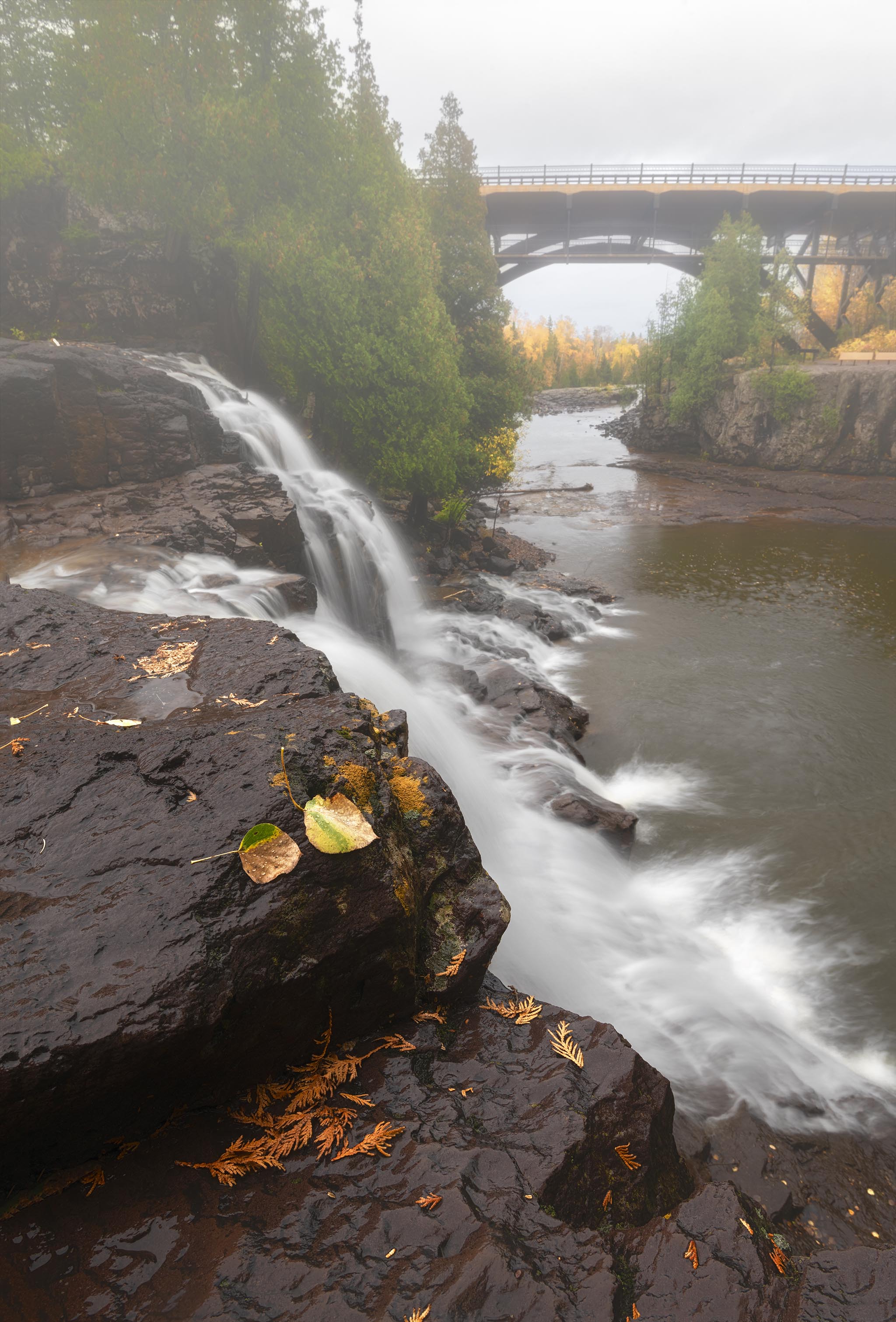Bridge at Gooseberry Falls State Park
