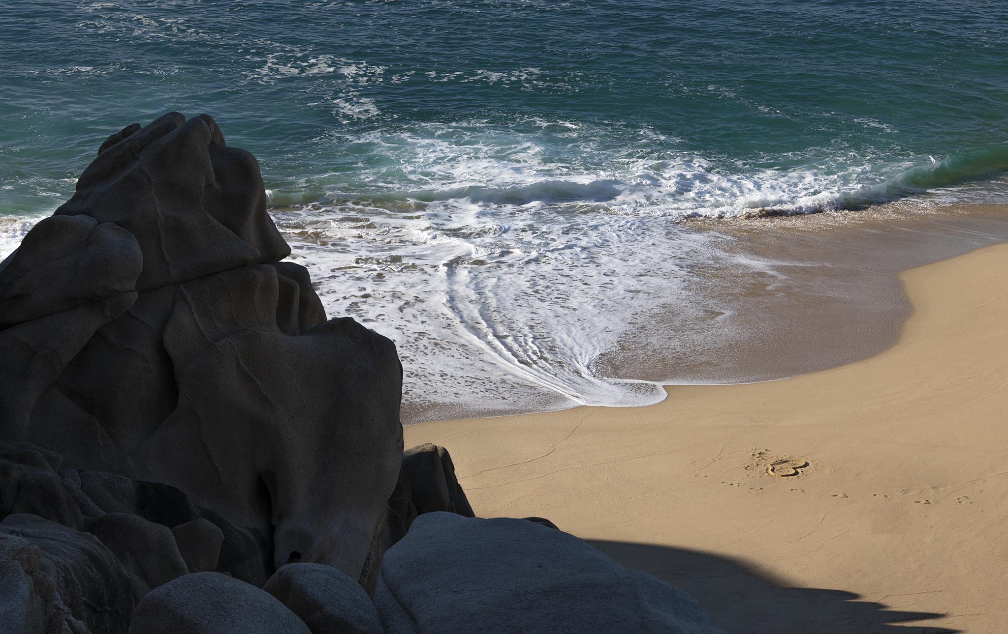Heart Carved in the Sand