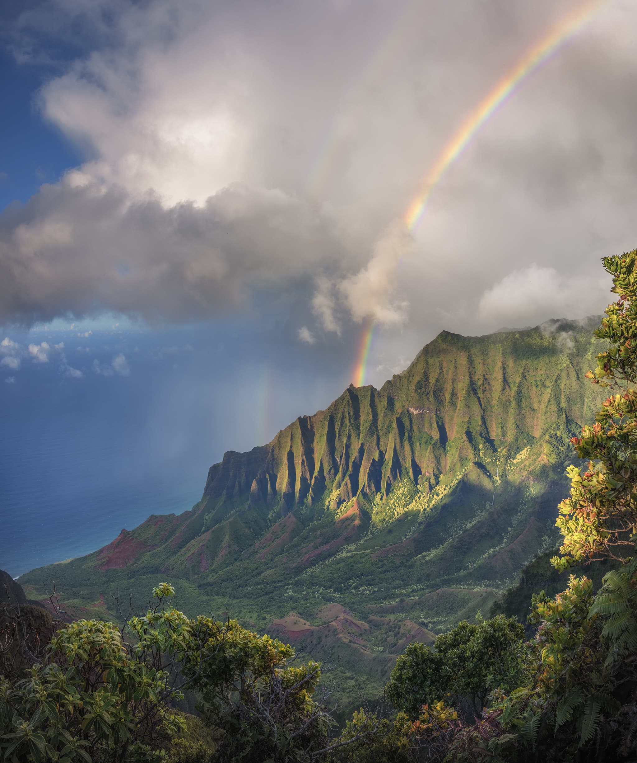 Kalalau Valley Sunset