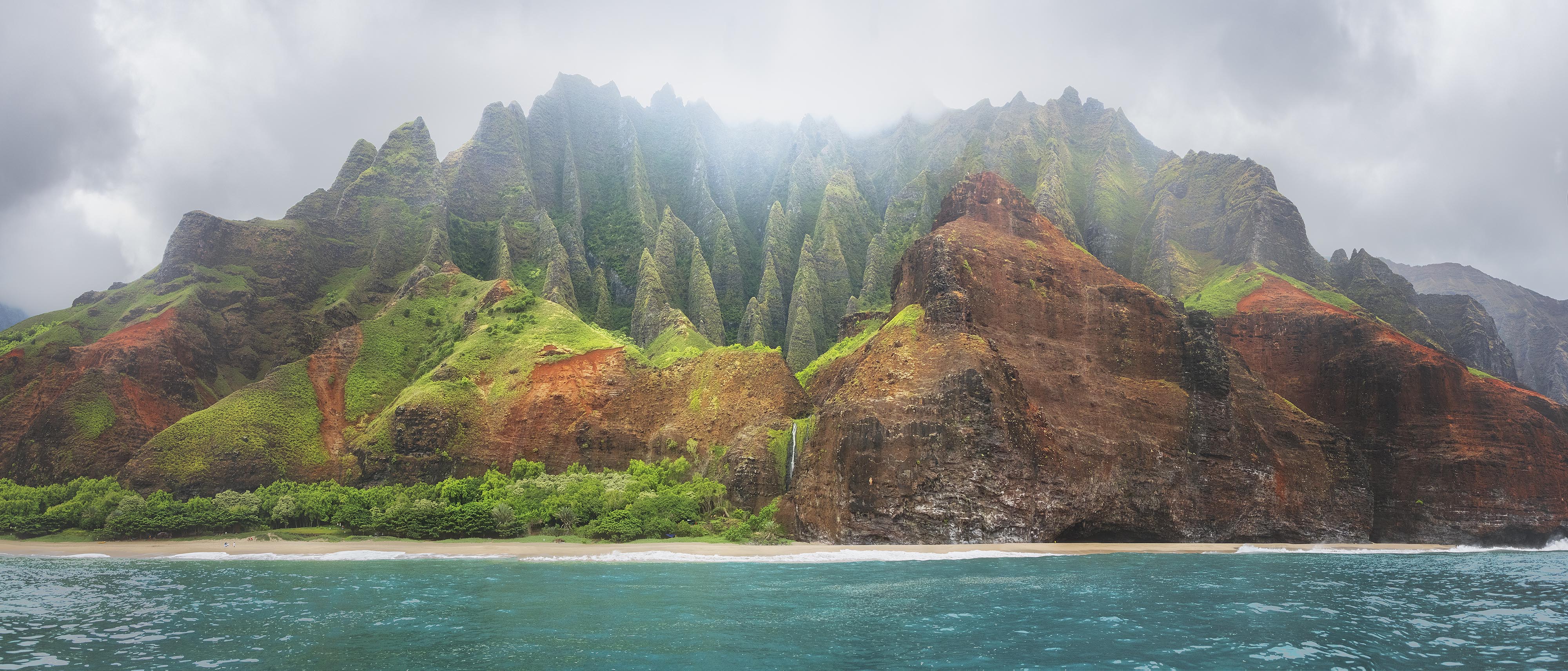 Na Pali Coast in Kauai Hawaii