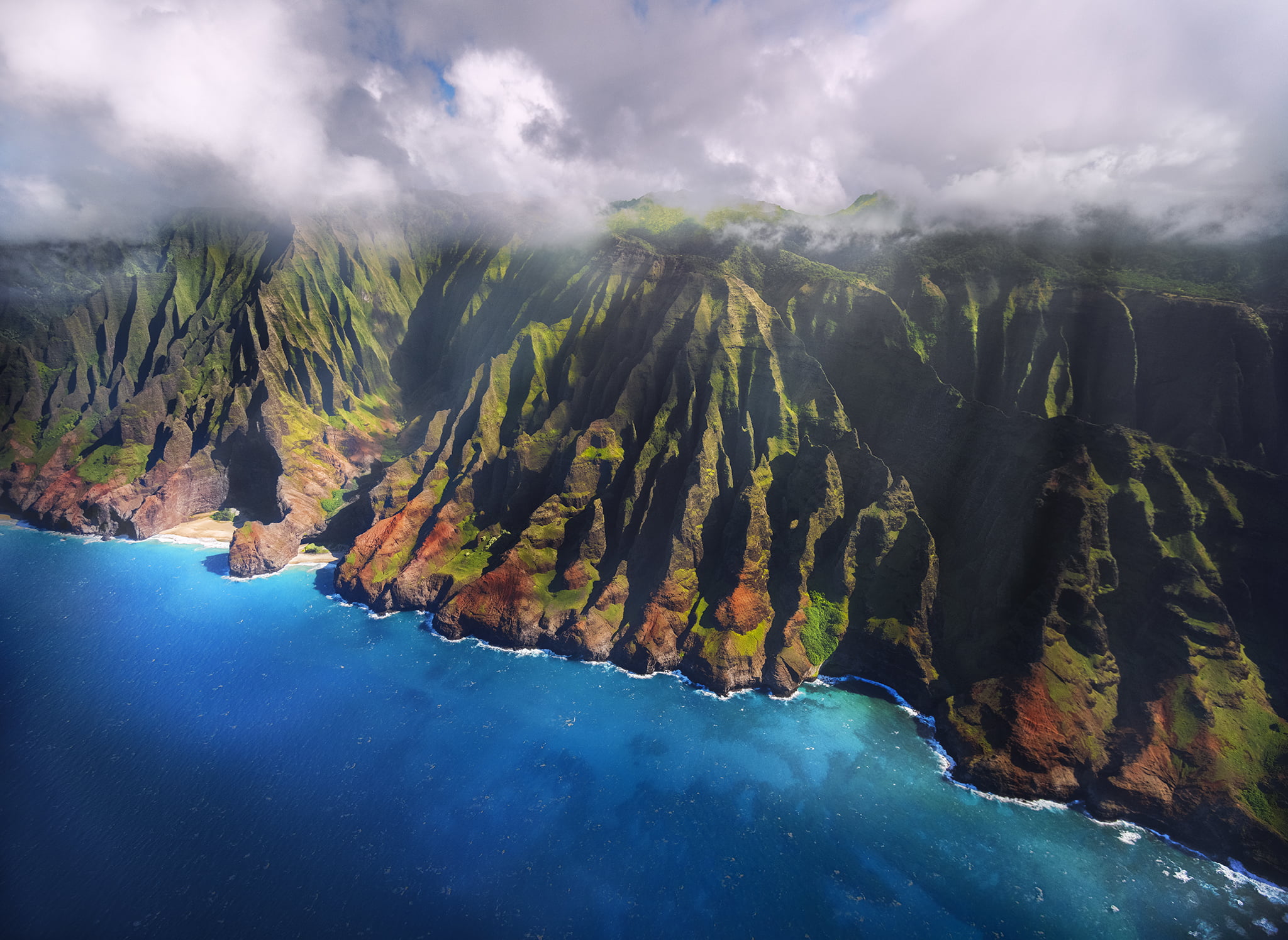 Kauai Hawaii Aerial Picture