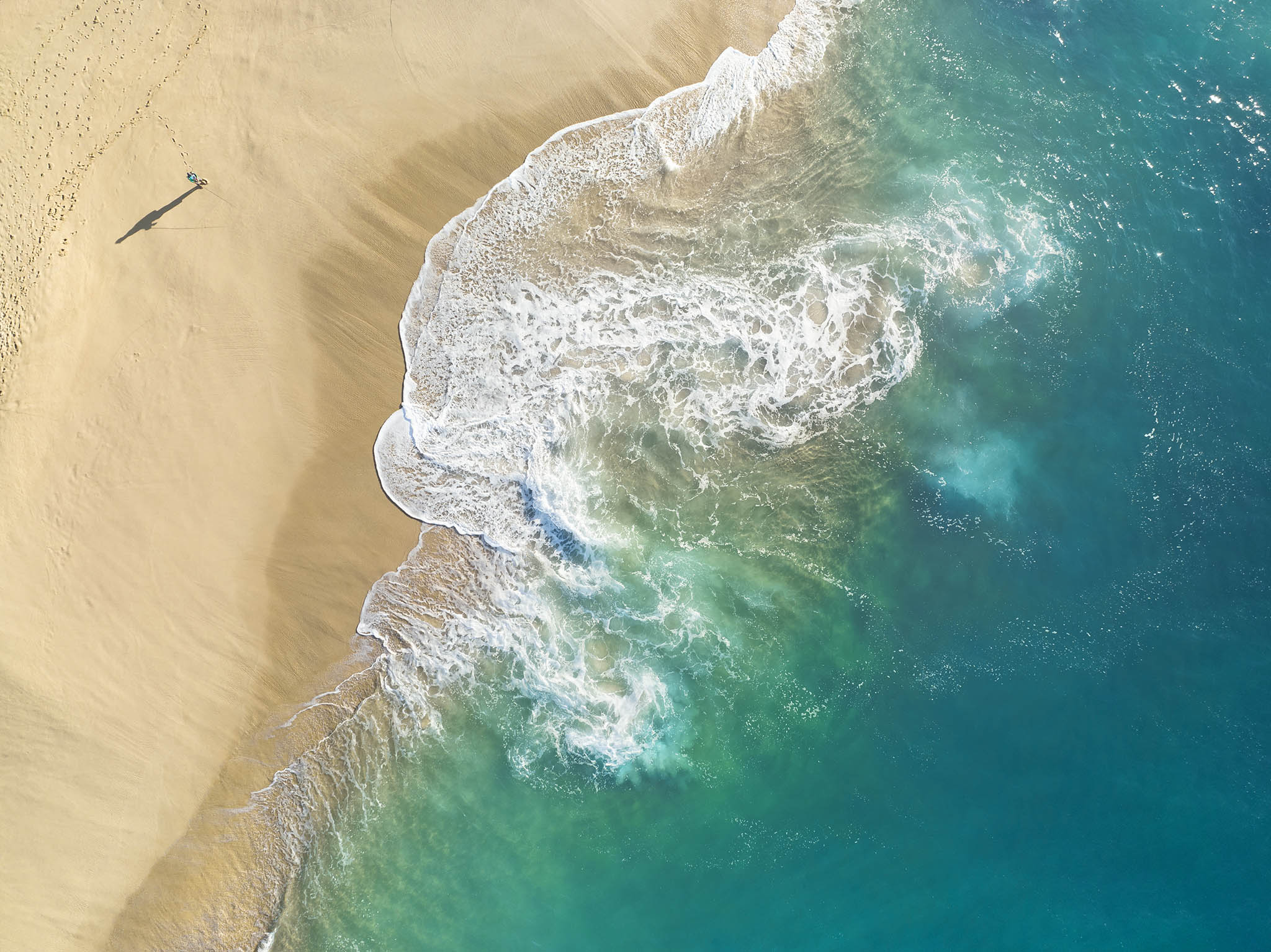Aerial Picture of Fisherman