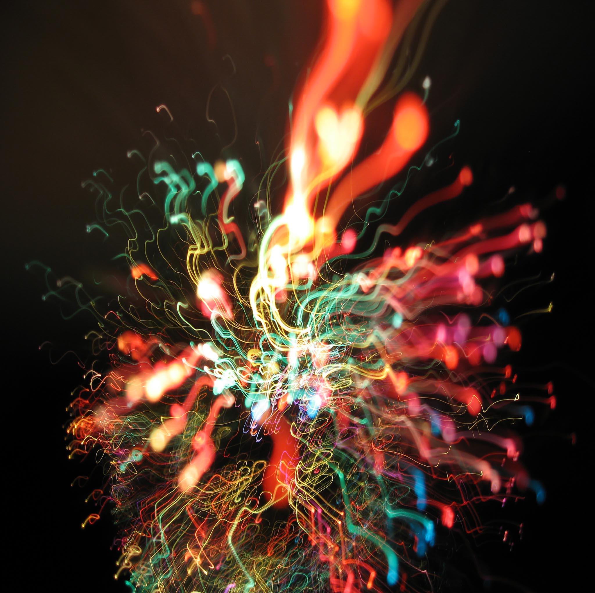 Abstract ICM Picture with Heart