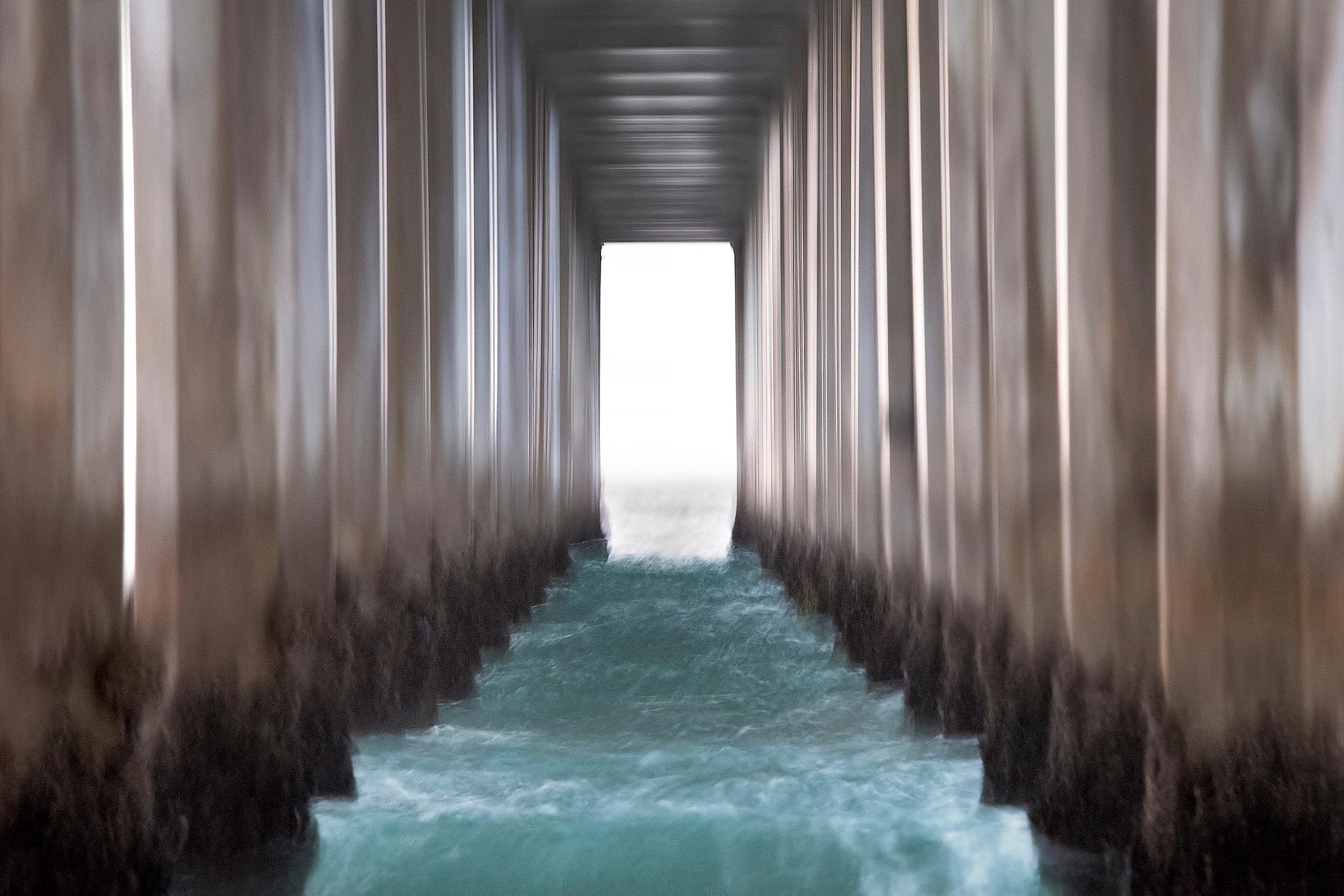 Scripps Pier Abstract Picture