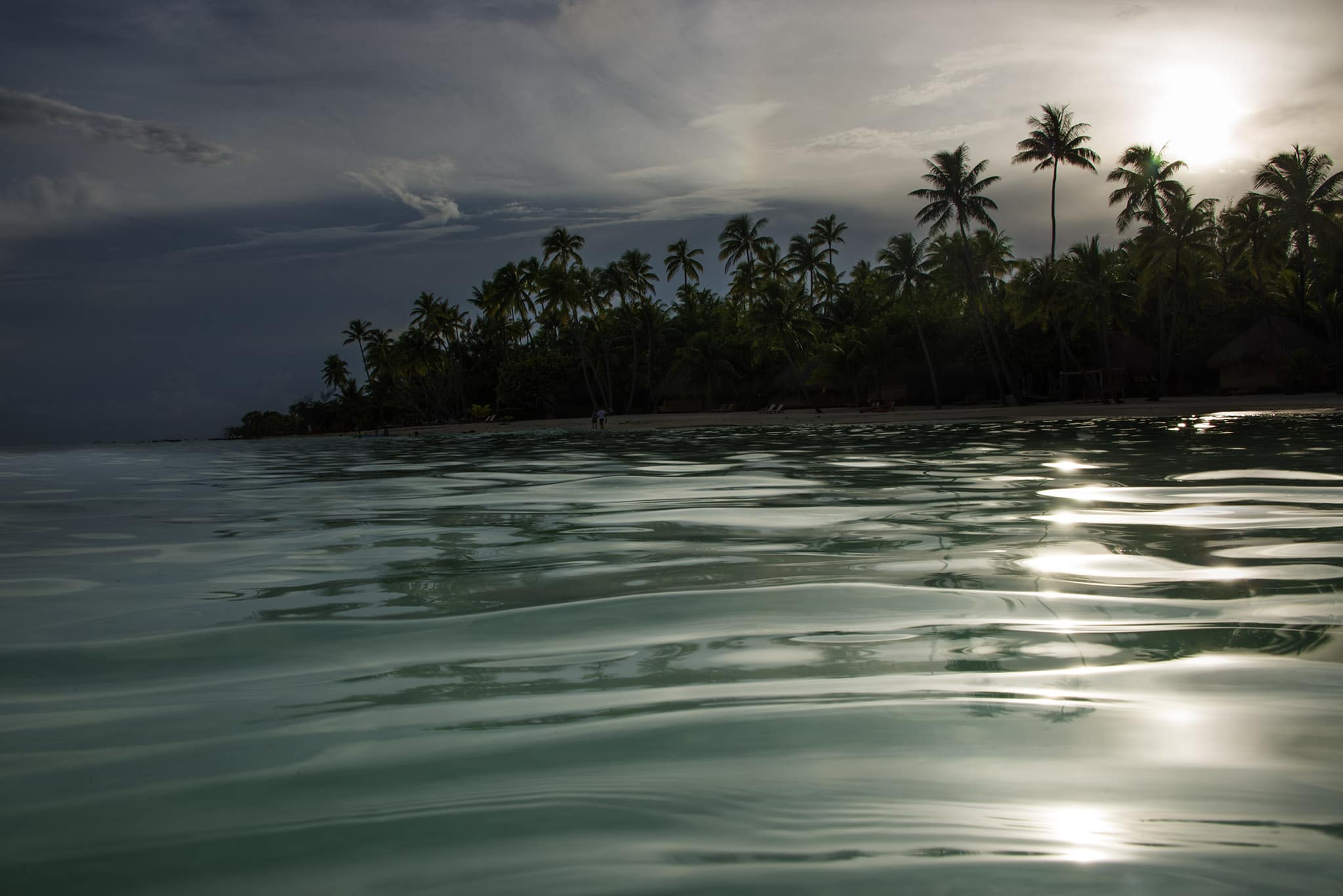 Sunset in Bora Bora