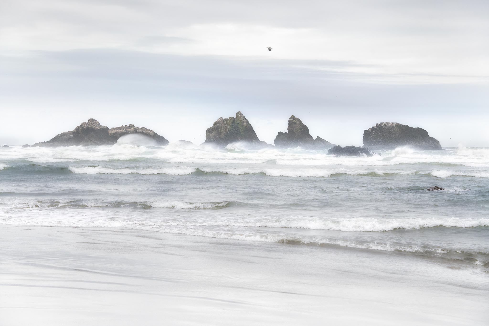 Sea Stacks on Bandon Beach Oregon