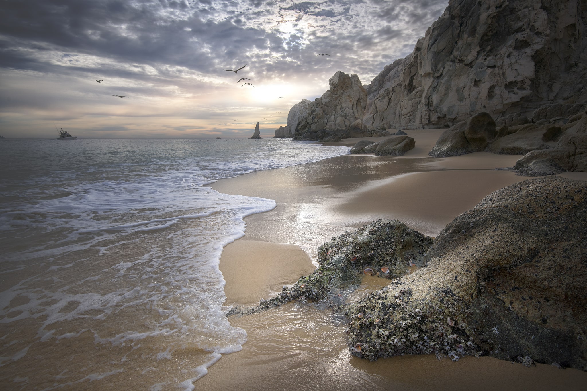 Cabo San Lucas shoreline