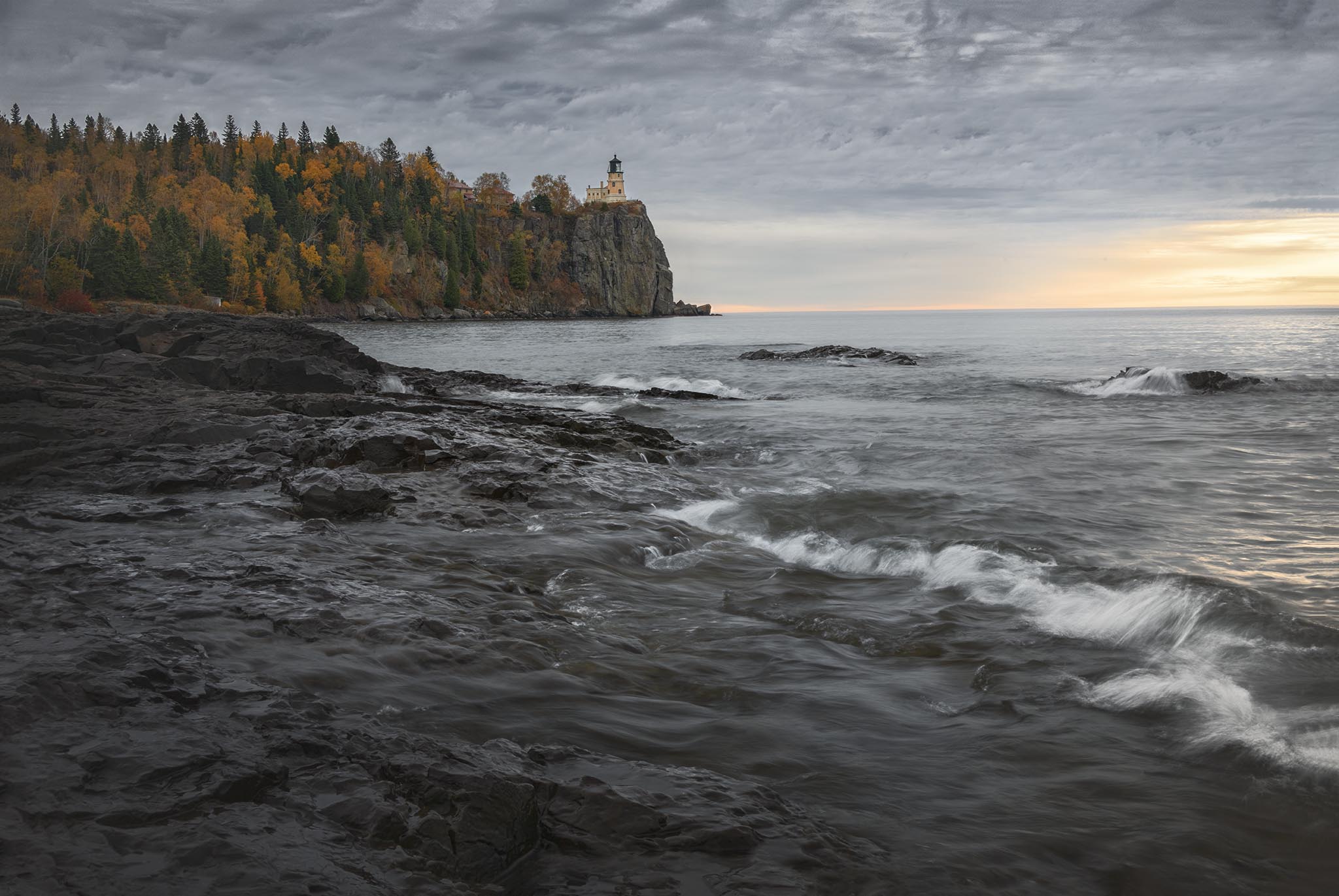 Split Rock Lighthouse on Lake Superior