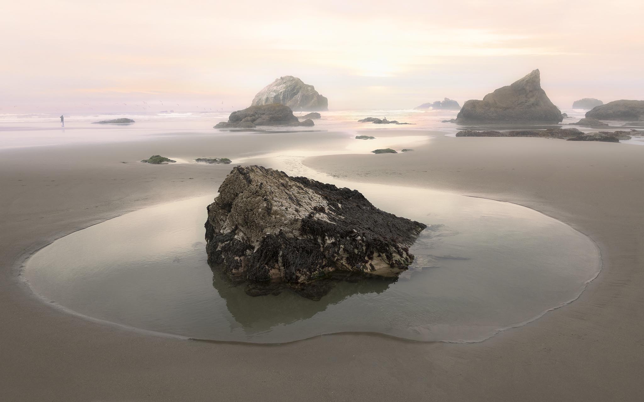 Low Tide at Bandon Beach