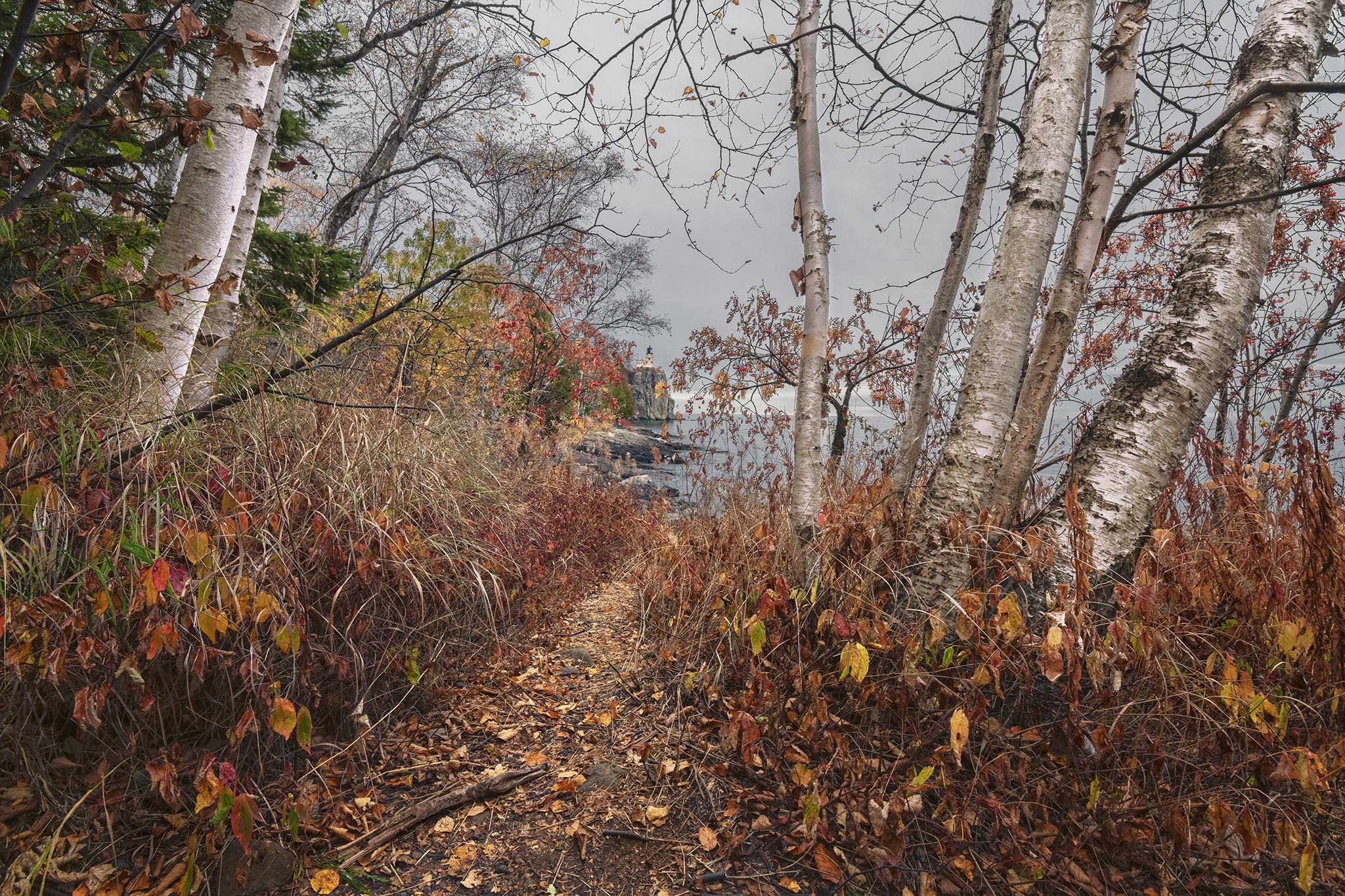 Path to Split Rock Lighthouse