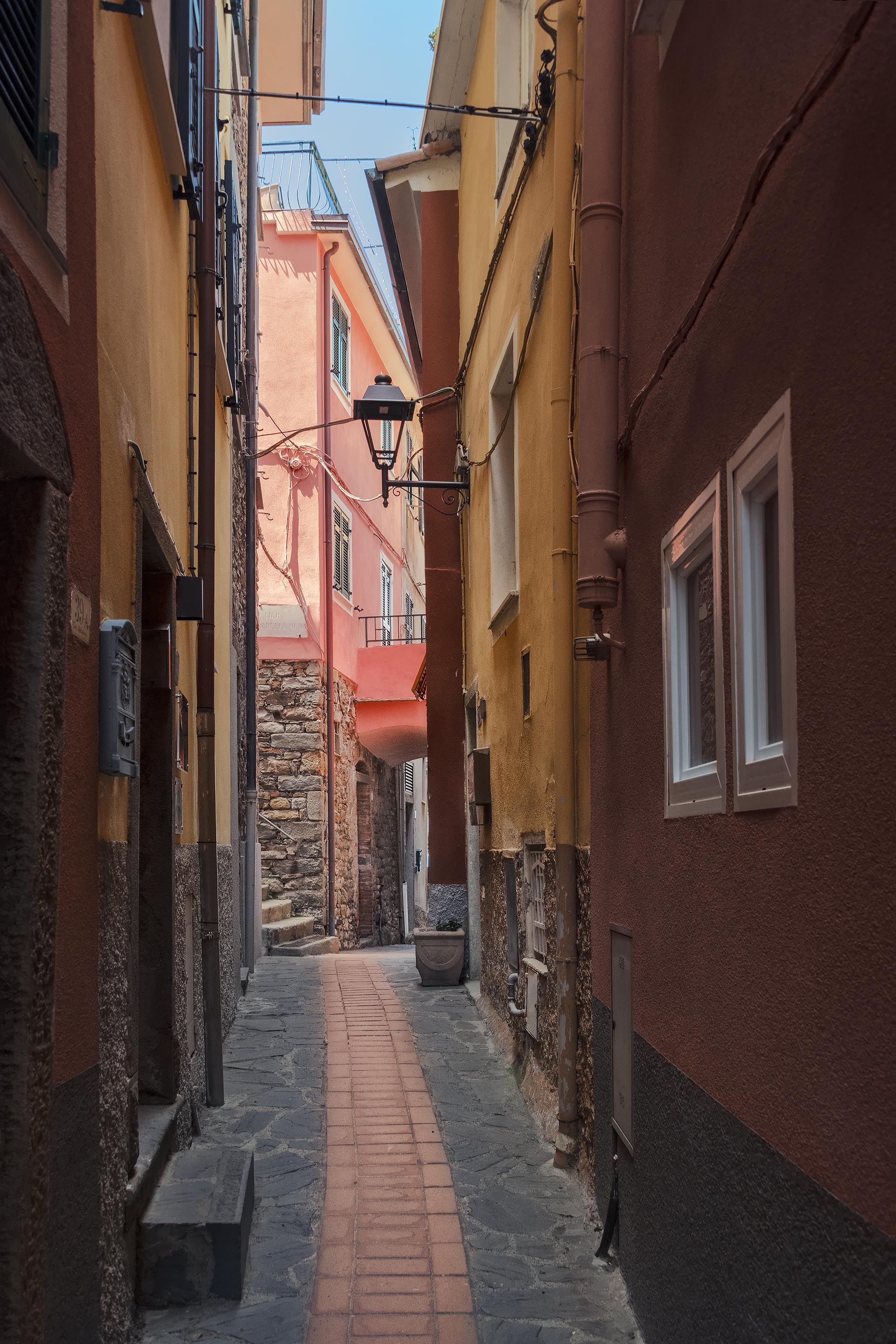 Village Corridor in Manarola Italy