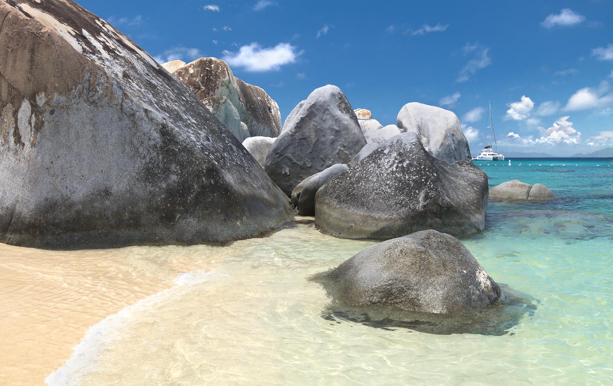 The Baths of Virgin Gorda in BVI