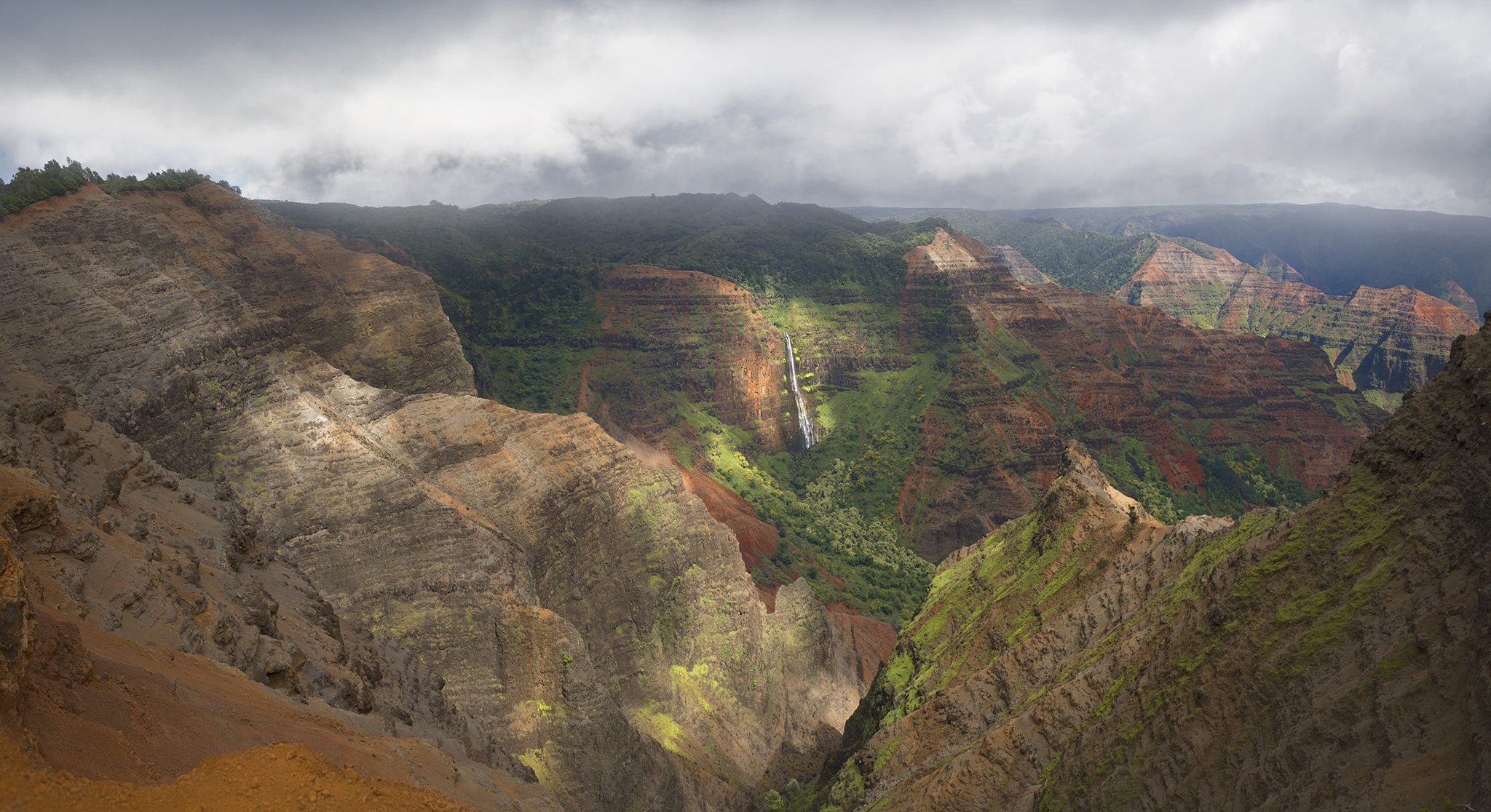 Waipoo Falls in Waimea Canyon