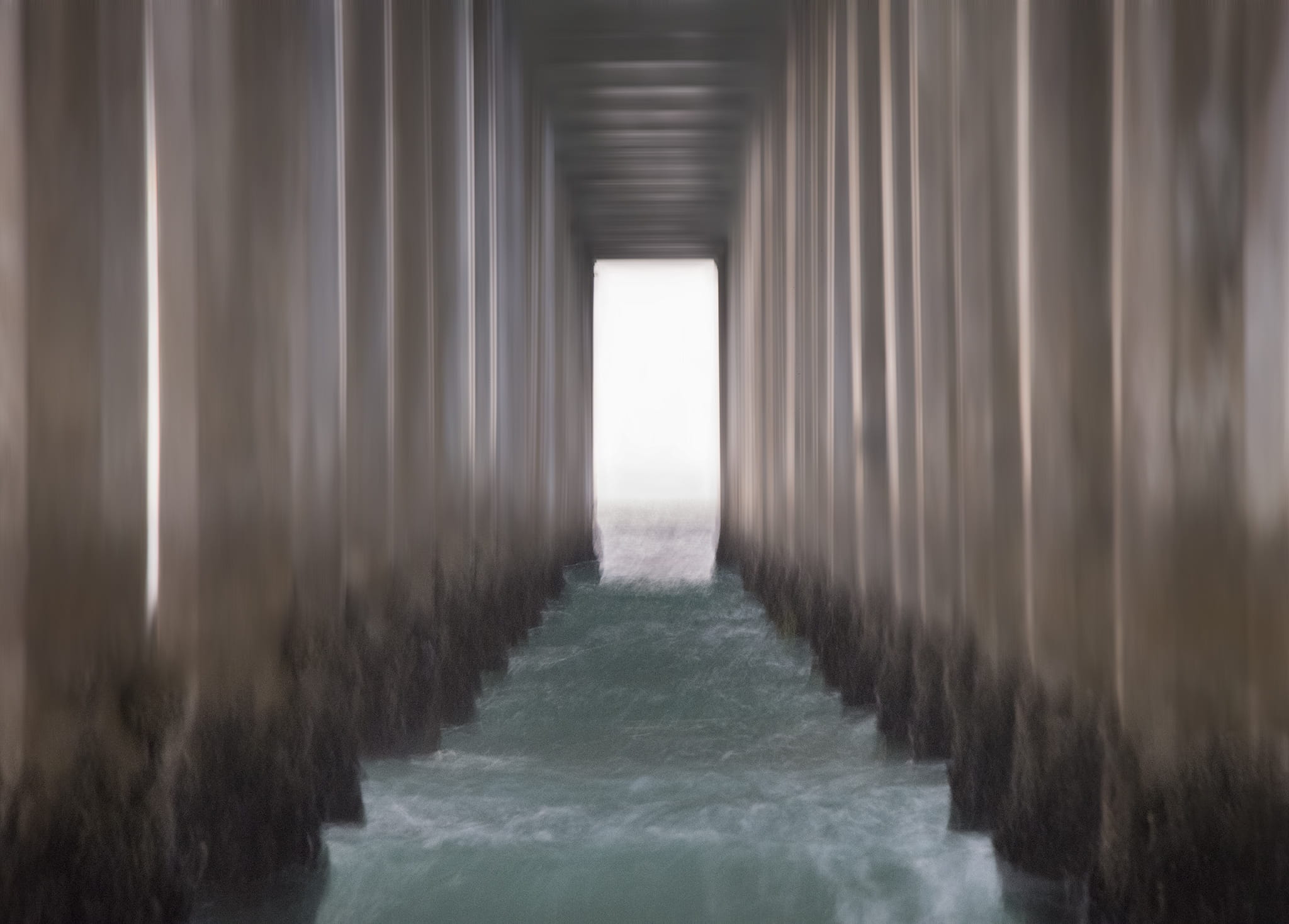 Painterly Pier Image