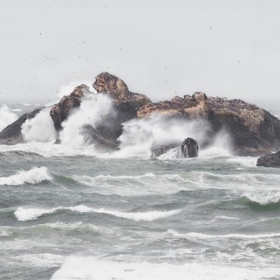 Exploring Bandon Beach