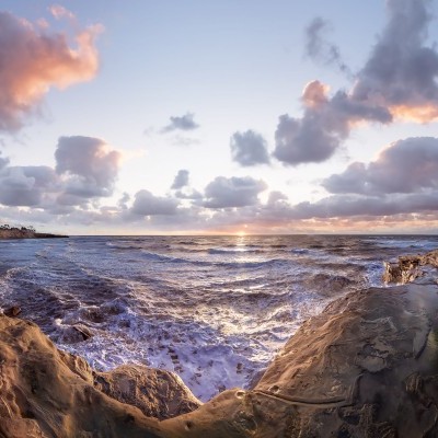 Blown Away at Sunset Cliffs