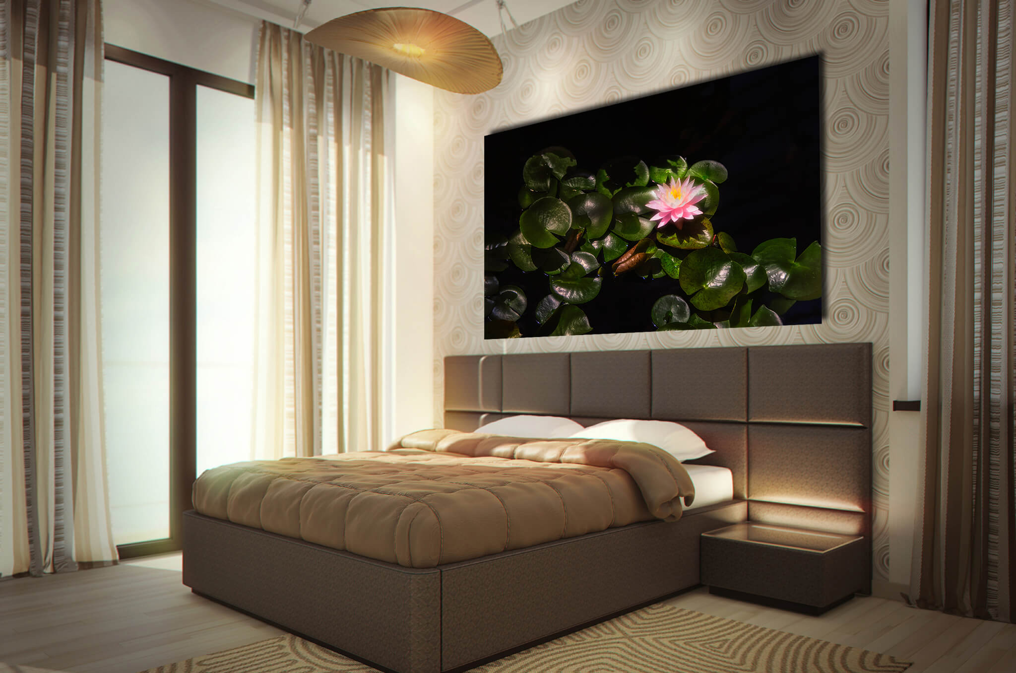 Bedroom Flower Art